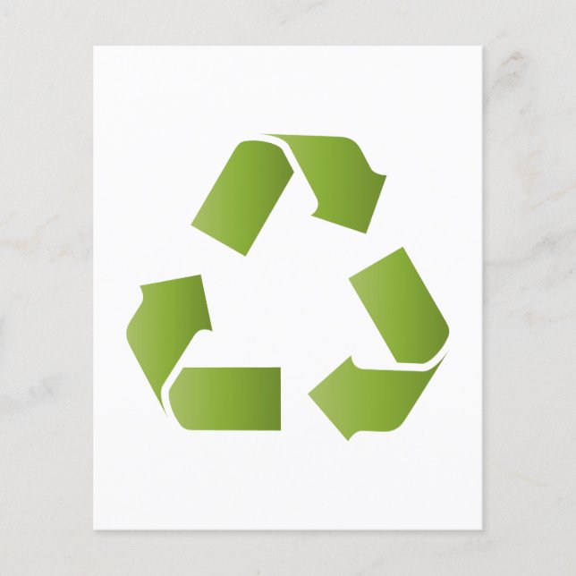 RECYCLE SYMBOL FLYER (Front)
