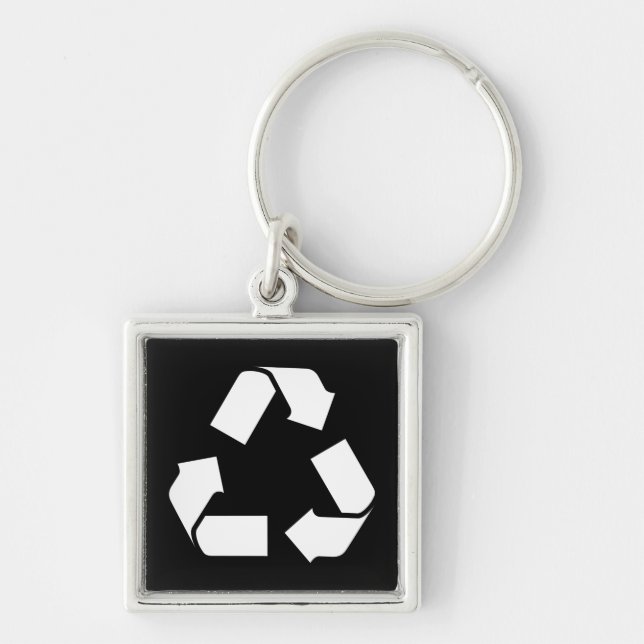 RECYCLE SYMBOL KEYCHAIN (Front)
