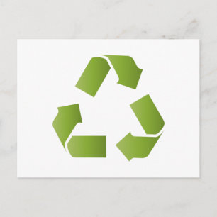 RECYCLE SYMBOL POSTCARD