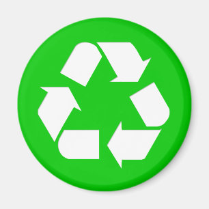 Recycle Symbol - Reduce, Reuse, Recycle Magnet