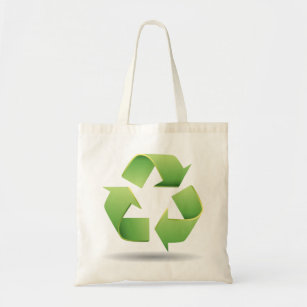 Recycle Symbol Tote Bag