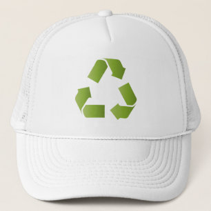 RECYCLE SYMBOL TRUCKER HAT
