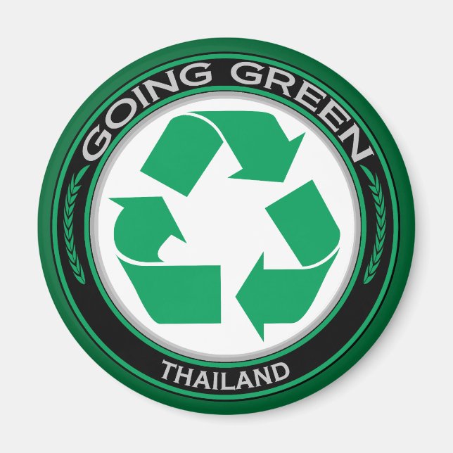 Recycle Thailand Magnet (Front)