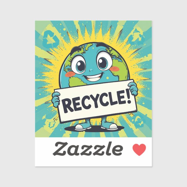 Recycle Today for a Greener Earth Day (Sheet)