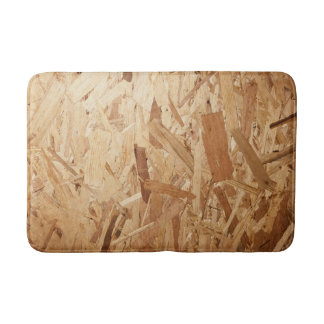 Recycled Compressed Wood Texture For Background Bath Mat