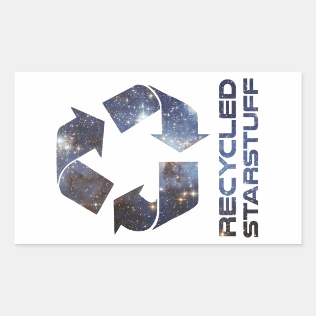 Recycled Star Stuff Sticker (Front)