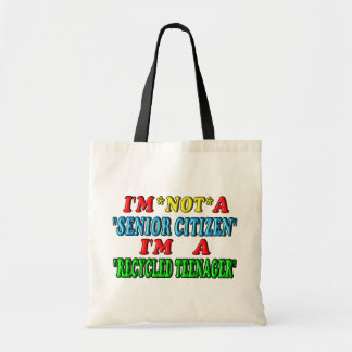 Recycled Teenager Tote Bag