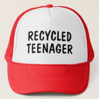 Recycled Teenager Trucker Hat