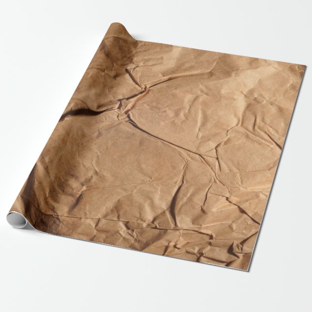 Recycled wrapping paper. Texture. Wrapping Paper (Unrolled)