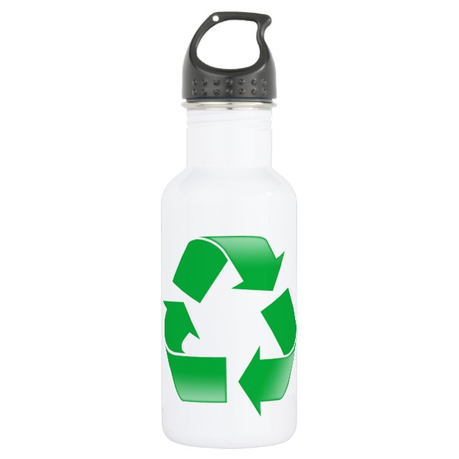 Recycling CLASSIC RECYCLE SYMBOL 532 Ml Water Bottle (Front)