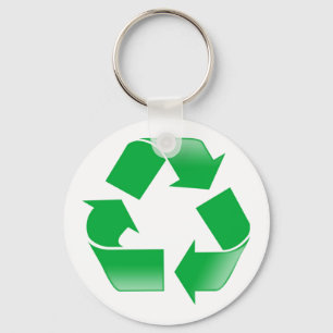Recycling CLASSIC RECYCLE SYMBOL Keychain