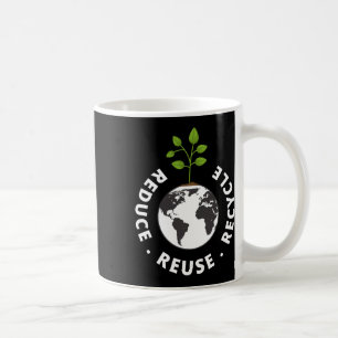 Recycling Earth Day Gift Environment Reduce Reuse Coffee Mug