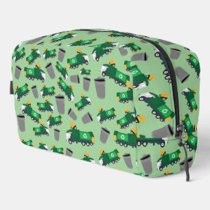 Recycling Garbage Truck Back to School Pencil Case Dopp Kit