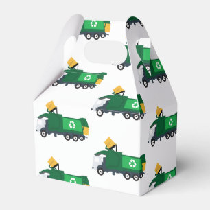 Recycling Garbage Truck Favor Box
