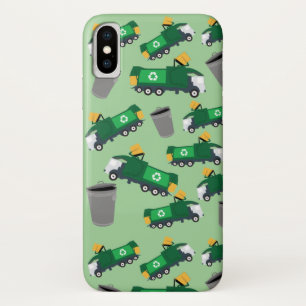 Recycling Garbage Truck Pattern Case-Mate iPhone Case