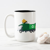 Recycling Garbage Truck