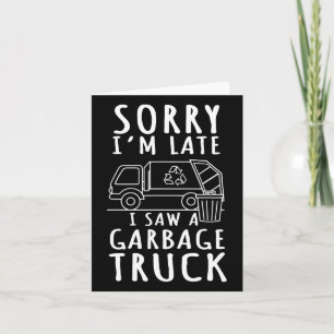 Recycling Garge Truck Trash Collector Recycle Eart Card