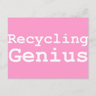 Recycling Genius Gifts Postcard