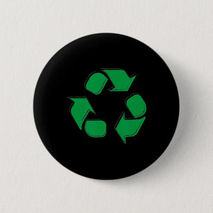 Recycling Logo Recycle Symbol Earth Day Boys Girls 2 Inch Round Button