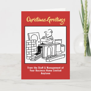 Recycling or Reclaimed Materials Christmas Card