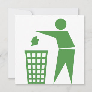Recycling sign