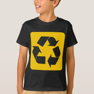 Recycling Sign - Amber T-Shirt