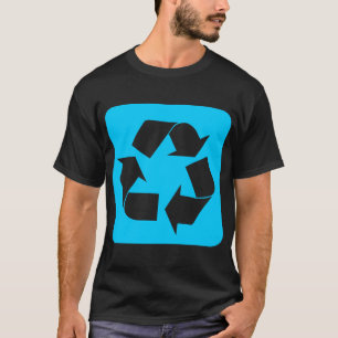 Recycling Sign - Sky Blue T-Shirt
