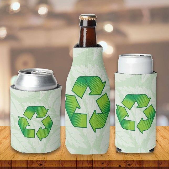 Recycling symbol bottle cooler (Creator Uploaded)
