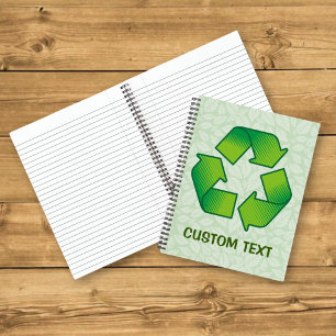 Recycling Symbol Notebook