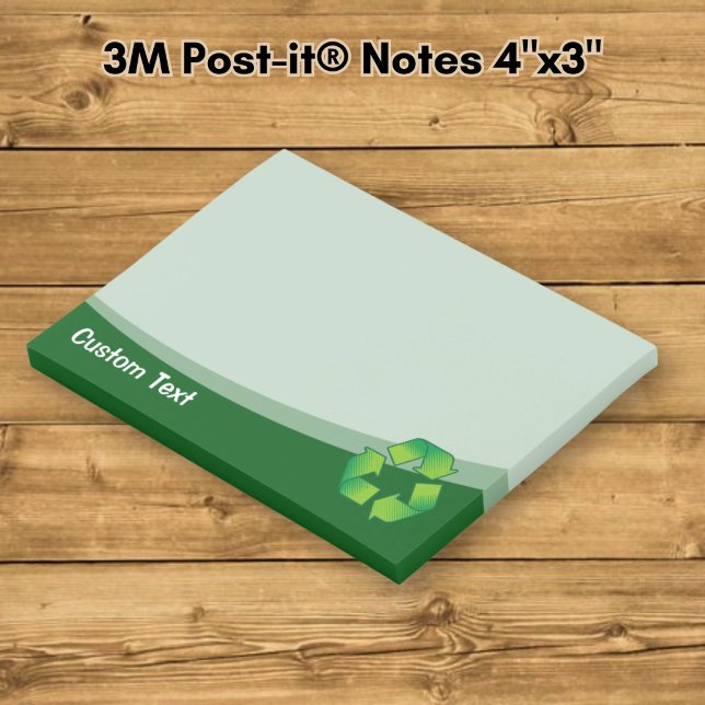 Recycling Symbol Post-it Notes (Creator Uploaded)