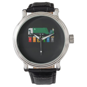 Recycling Trash Truck Watch