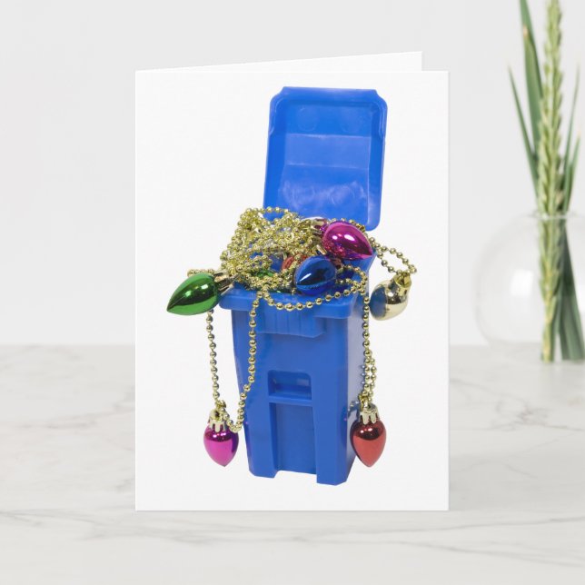 RecyclingOrnaments120409 copy Holiday Card (Front)