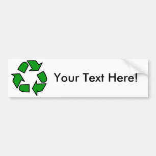 Recylce bumper sticker