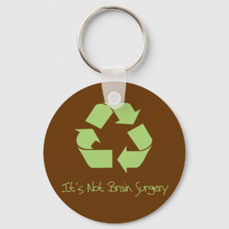 Recyle it's Easy Keychain