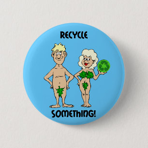 recyling 2 inch round button