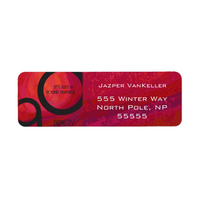 Red 90 Dix Anniversaire (Devant)