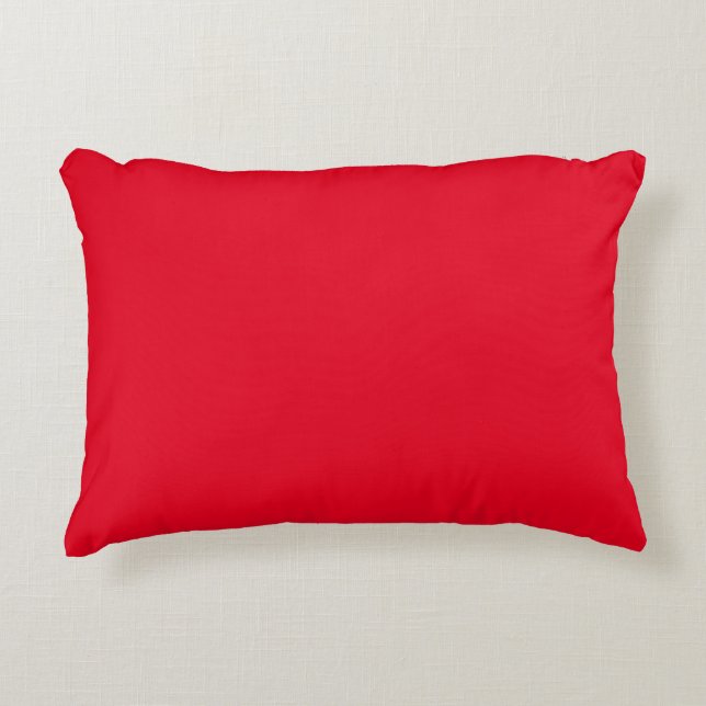 Red Accent Pillow 16" x 12" (Front)