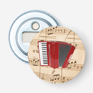 Red Accordion Bottle Opener