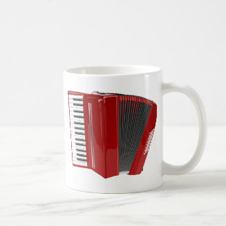 Red Accordion Coffee Mug