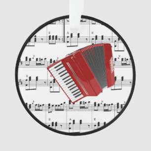 Red Accordion, design populaire,