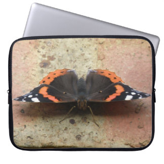 Red Admiral Butterfly Laptop Sleeve