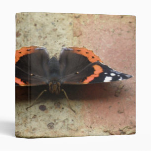 Red Admiral Butterfly Photo Album Binder