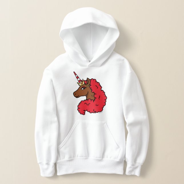 Red Afro Unicorn (Poser)
