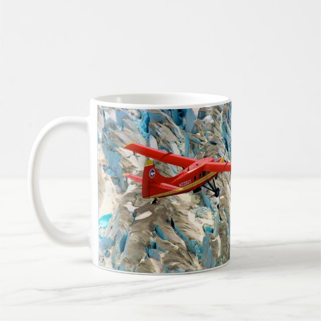 Red airplane coffe cup (Left)