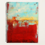 Red Alaskan Abstract Planner<br><div class="desc">Red Alaskan by Erin Ashley. Features an abstract design with primarily red for the colour.| 140546GG</div>
