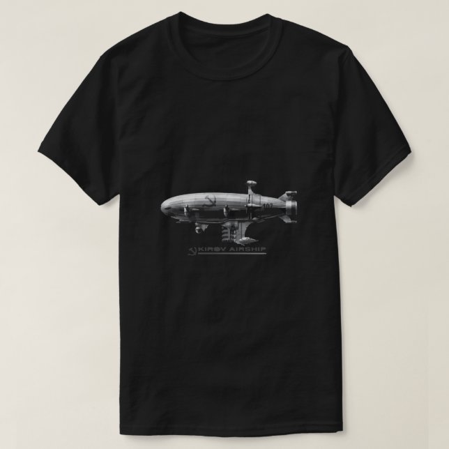 Red Alert Kirov Blimp Classic T-Shirt (Design Front)