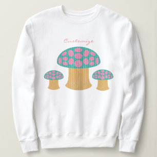 Red Amanita Mushrooms Thunder_Cove Sweatshirt