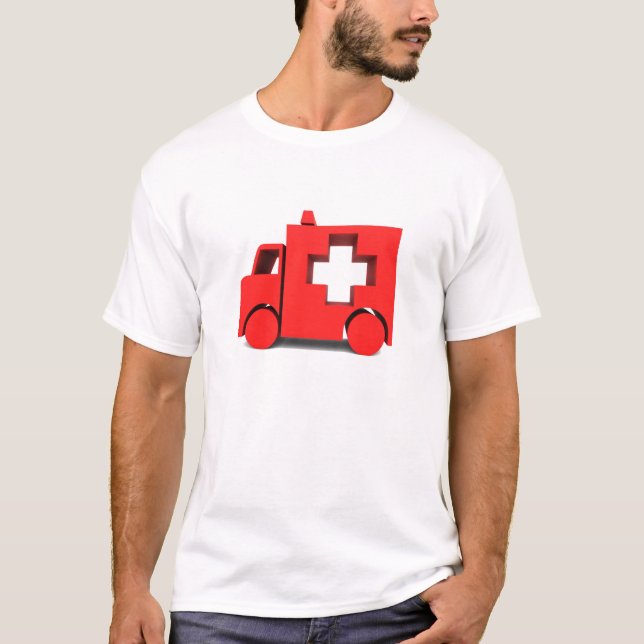 red ambulance T-Shirt (Front)