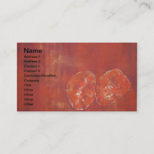 Red Ameoba Business Card