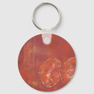 Red Ameoba Keychain